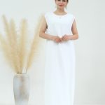 Elegant Women’s Islamic Inner Slip Dress | Premium Fabric, Sleeveless Crew Neck
