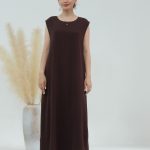 Elegant Women’s Islamic Inner Slip Dress | Premium Fabric, Sleeveless Crew Neck