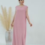 Elegant Women’s Islamic Inner Slip Dress | Premium Fabric, Sleeveless Crew Neck
