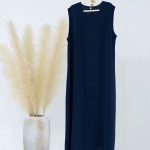Elegant Women’s Islamic Inner Slip Dress | Premium Fabric, Sleeveless Crew Neck