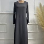 Elegant Women’s Islamic Inner Slip Dress | Premium Fabric, Full Sleeve Crew Neck