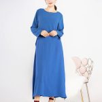 Elegant Women’s Islamic Inner Slip Dress | Premium Fabric, Full Sleeve Crew Neck