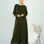 Elegant Women’s Islamic Inner Slip Dress | Premium Fabric, Full Sleeve Crew Neck