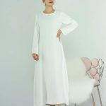 Elegant Women’s Islamic Inner Slip Dress | Premium Fabric, Full Sleeve Crew Neck