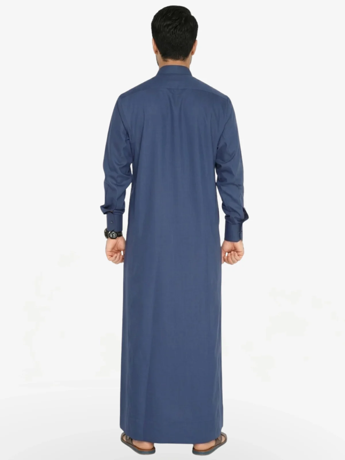 Neuness Exclusive Navy Blue Saudi Kandora for Men – Neuness Dubai